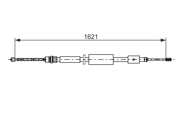 Bosch Handremkabel 1 987 477 436