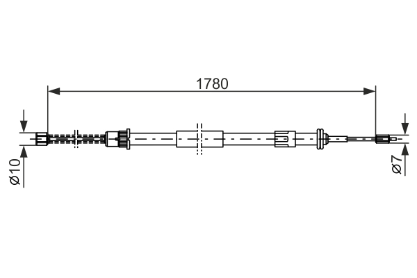 Bosch Handremkabel 1 987 477 486