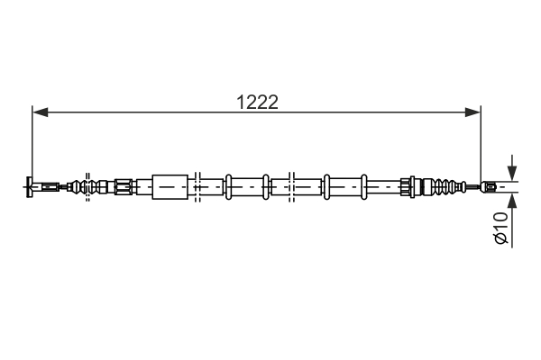 Bosch Handremkabel 1 987 477 555