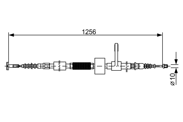Bosch Handremkabel 1 987 477 622
