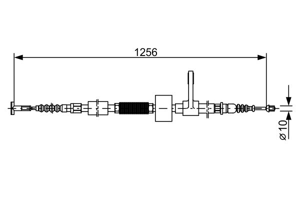 Bosch Handremkabel 1 987 477 622