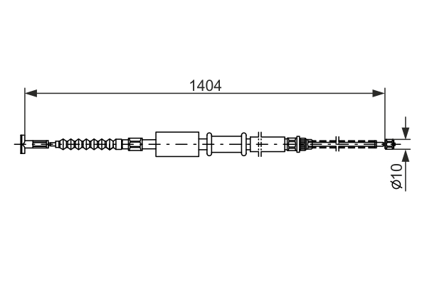 Bosch Handremkabel 1 987 477 825