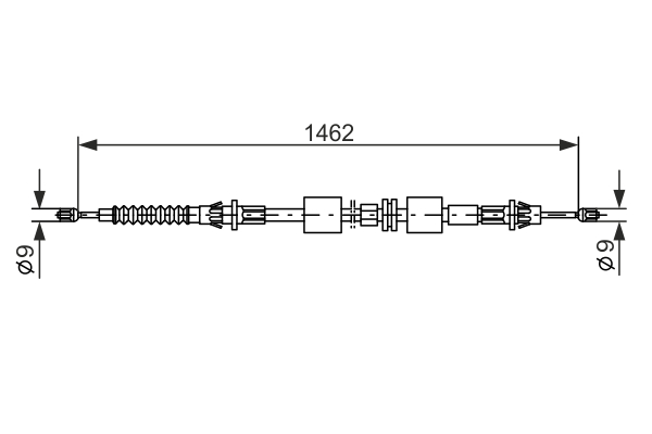 Bosch Handremkabel 1 987 477 836