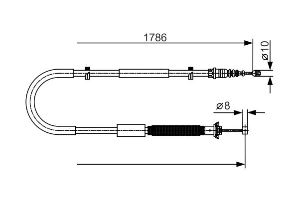 Bosch Handremkabel 1 987 477 910