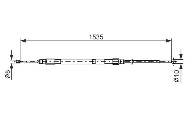 Bosch Handremkabel 1 987 477 950