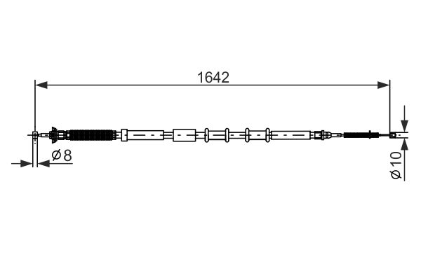 Bosch Handremkabel 1 987 477 974