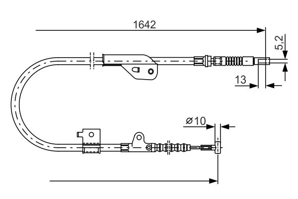 Bosch Handremkabel 1 987 477 981