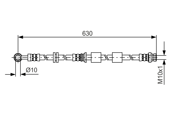 Remslang Bosch 1 987 481 438