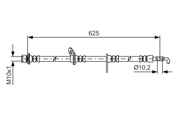 Remslang Bosch 1 987 481 596