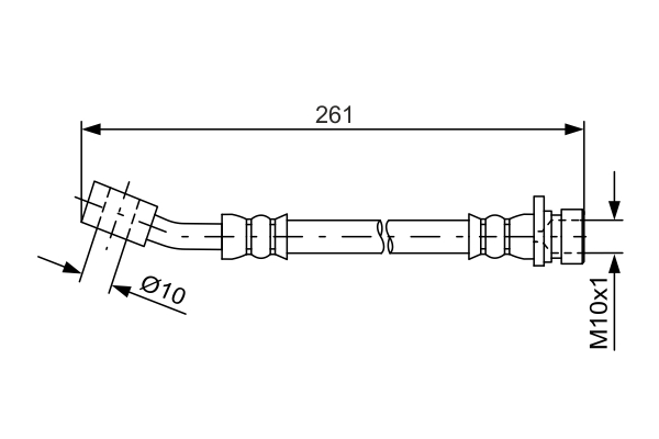 Remslang Bosch 1 987 481 621