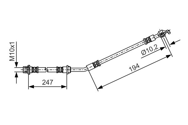 Bosch Remslang 1 987 481 A25