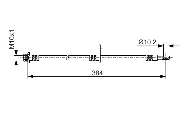 Remslang Bosch 1 987 481 A54