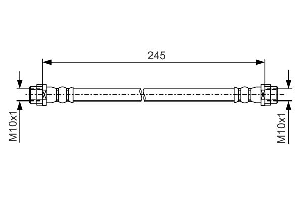 Remslang Bosch 1 987 481 A61