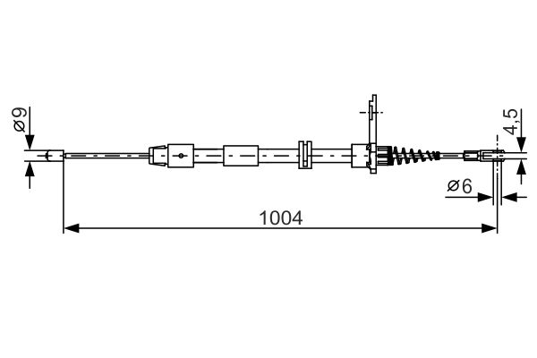 Handremkabel Bosch 1 987 482 023