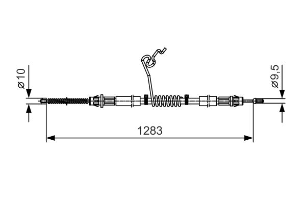 Handremkabel Bosch 1 987 482 036
