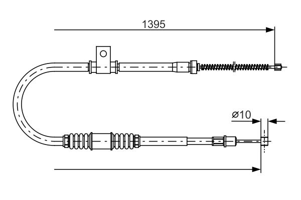 Handremkabel Bosch 1 987 482 062