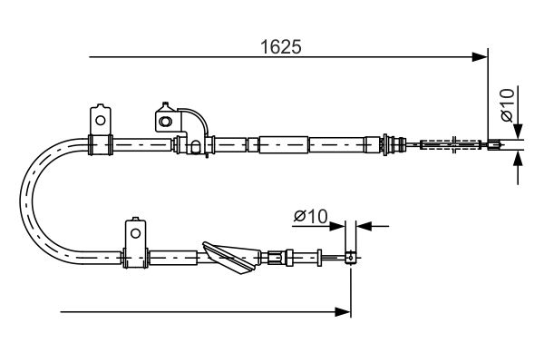 Handremkabel Bosch 1 987 482 081