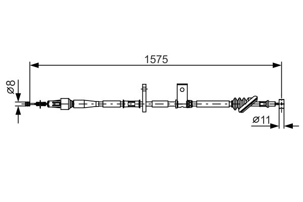 Handremkabel Bosch 1 987 482 095