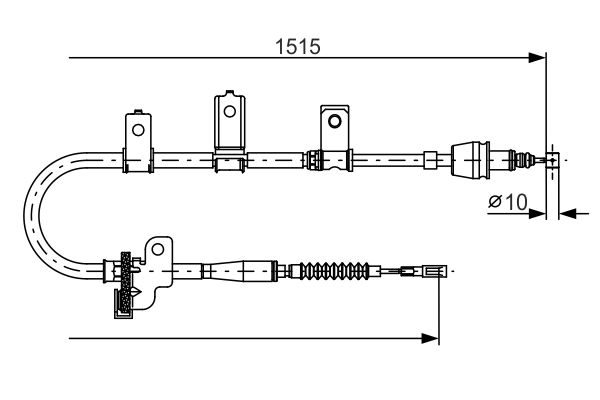 Handremkabel Bosch 1 987 482 097