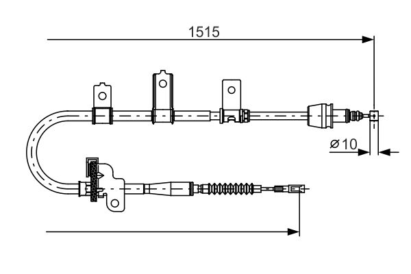 Handremkabel Bosch 1 987 482 098