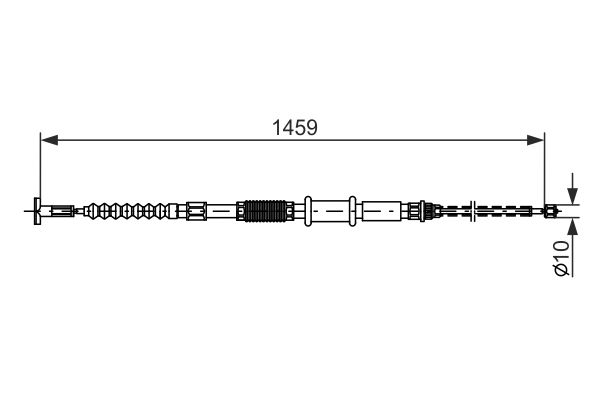 Handremkabel Bosch 1 987 482 180