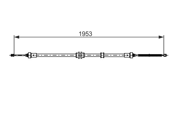 Bosch Handremkabel 1 987 482 732