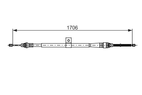 Bosch Handremkabel 1 987 482 740