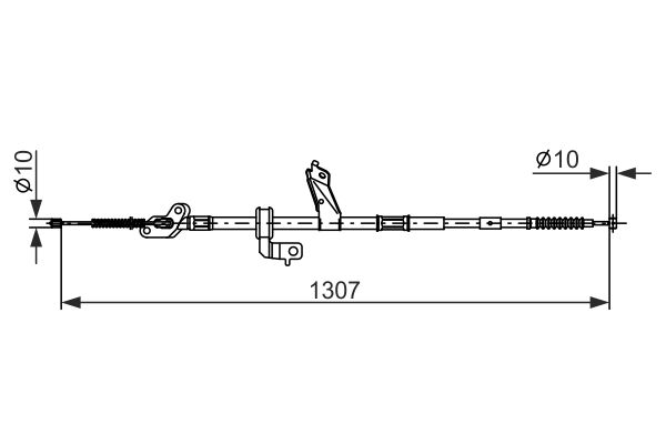 Handremkabel Bosch 1 987 482 902