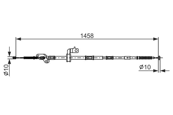 Handremkabel Bosch 1 987 482 903