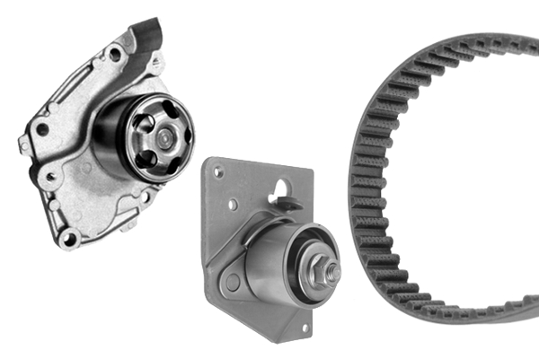 Distributieriem kit inclusief waterpomp Bosch 1 987 946 455