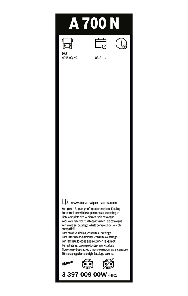 Bosch Wisserblad 3 397 009 00W