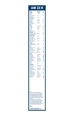 Bosch Ruitenwisserblad 3 397 016 507