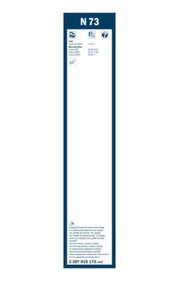 Bosch Ruitenwisserblad 3 397 018 173