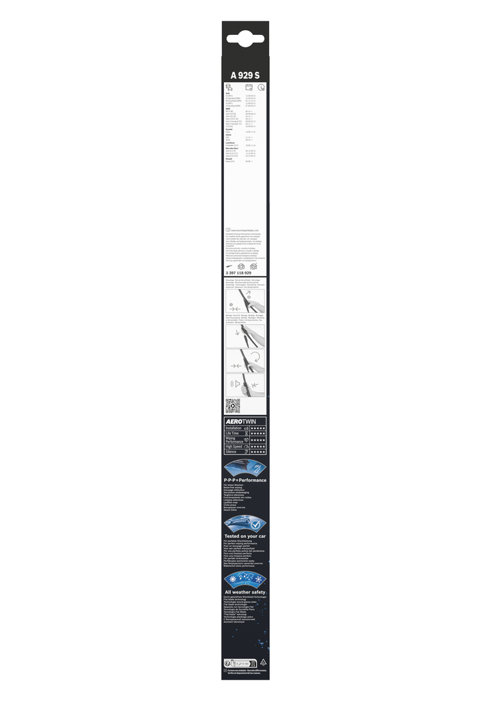 Bosch Ruitenwisserblad 3 397 118 929