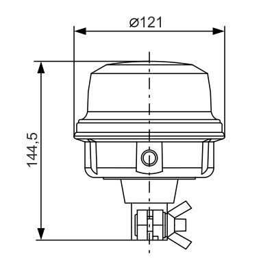 Bosch Zwaailicht  7 782 328 001