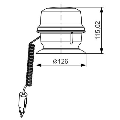 Bosch Zwaailicht  7 782 328 006