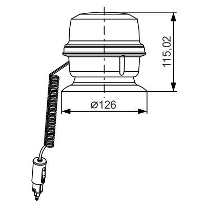 Bosch Zwaailicht  7 782 328 005