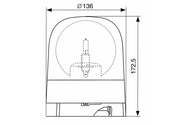 Bosch Zwaailicht  7 782 372 003