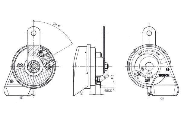 Bosch Luchthoorn  9 320 335 207