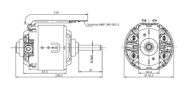 Bosch Kachelventilator F 006 B10 353