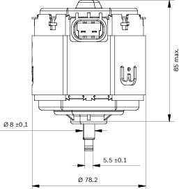 Bosch Kachelventilator F 006 B10 440