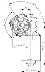 Bosch Ruitenwissermotor F 006 B20 092