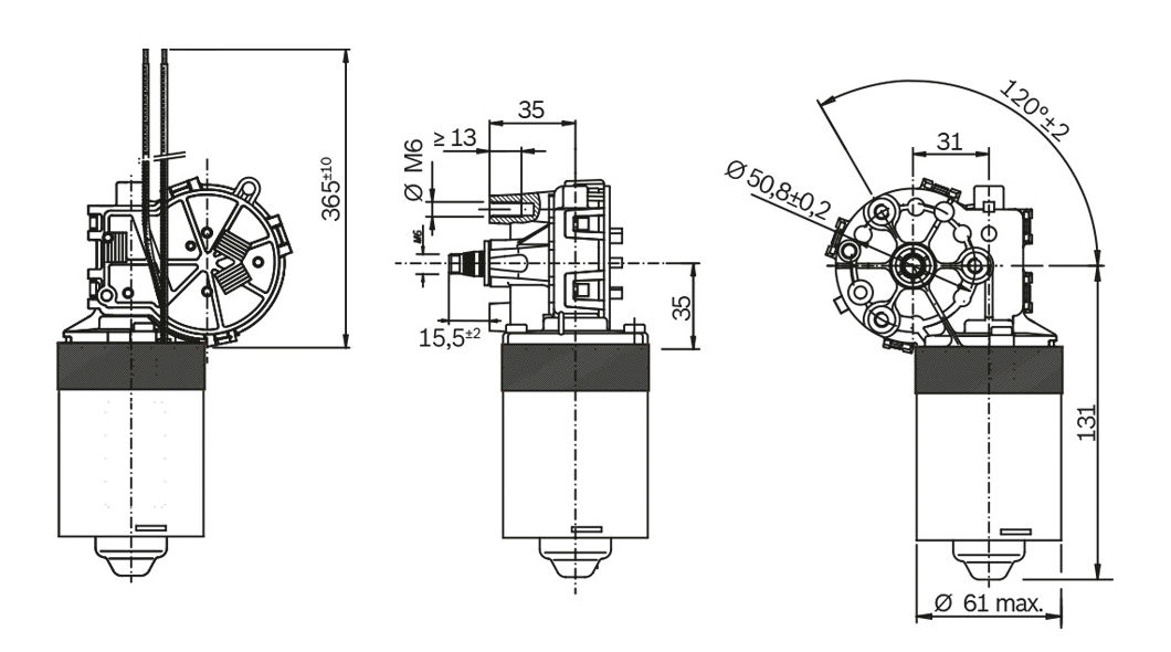 Bosch Elektromotor F 006 B20 182