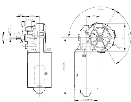 Bosch Ruitenwissermotor F 006 WM0 310