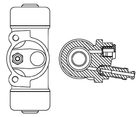 Bosch Wielremcilinder F 026 002 348