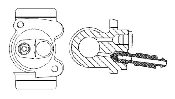 Wielremcilinder Bosch F 026 002 363