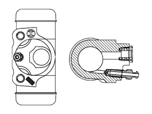 Wielremcilinder Bosch F 026 002 376
