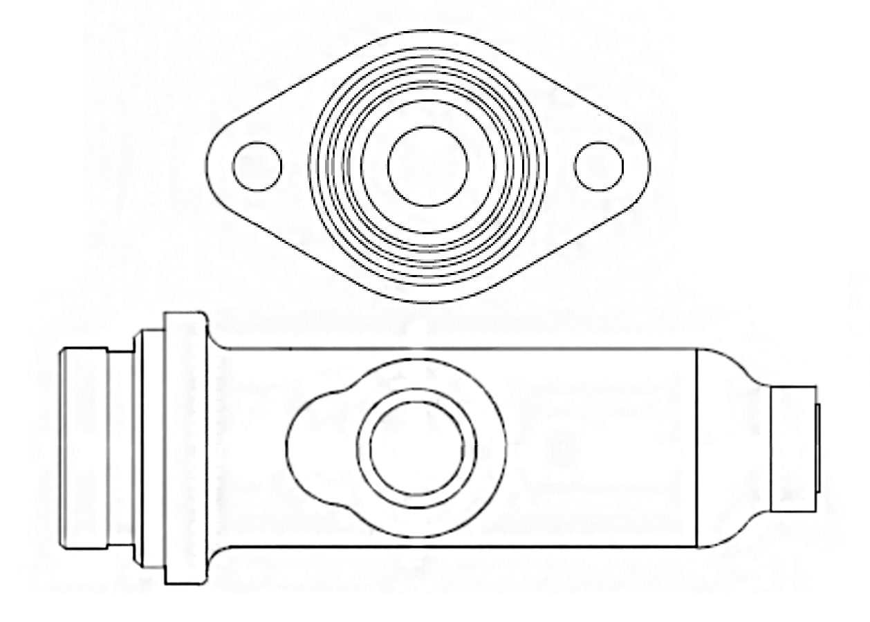 Bosch Hoofdremcilinder F 026 003 044