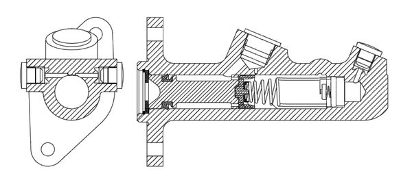 Bosch Hoofdremcilinder F 026 003 941