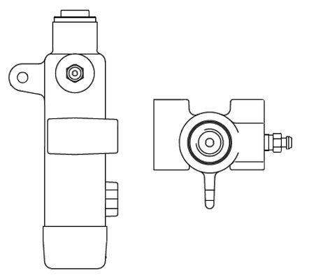 Hulpkoppelingscilinder Bosch F 026 005 086